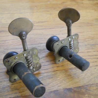 Vintage hat-peg upright bass tuners image 4