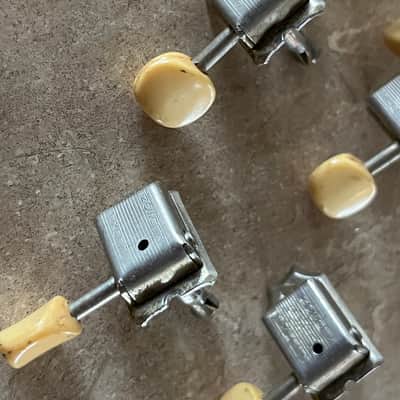 1964 1965 1966 set Fender Musicmaster Duo Sonic Mustang guitar tuners tuning pegs image 2