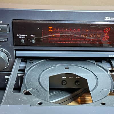 TASCAM CD-A630 3 Disc CD Changer Cassette Deck Belt Replaced Tested image 9