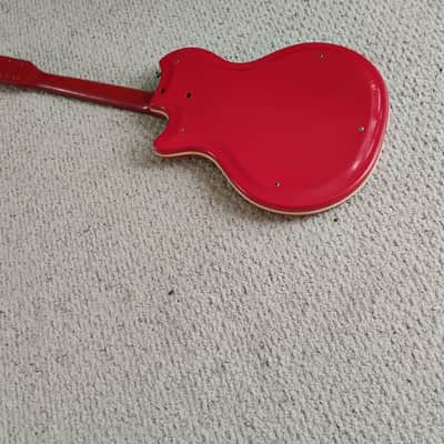 1964 Airline Supro Res-o-glass Husk Vintage Cool! Rare Excellent neck and frets, Luthier parts project restoration 1960s 60s 64 image 7