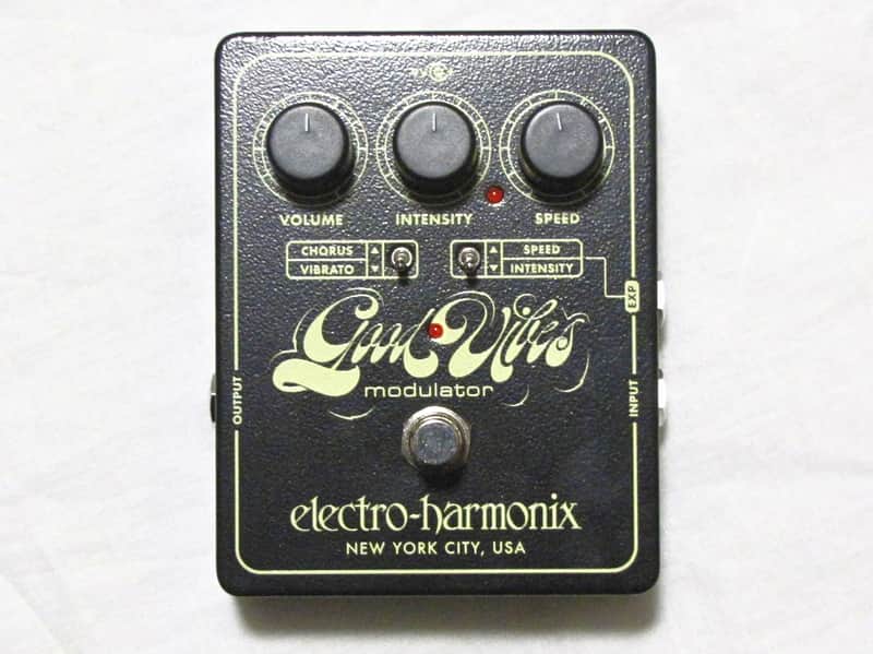 Used Electro-Harmonix EHX Good Vibes Analog Modulator Guitar Effect Pedal! image 1