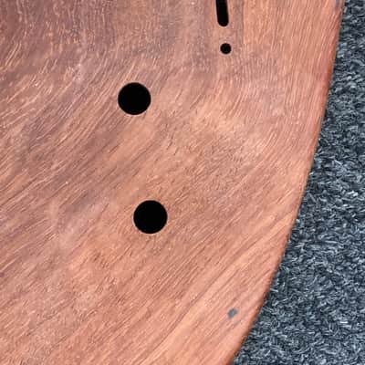 KSG HSS Super Strat Style Body - Maple Body with Padauk Top image 4