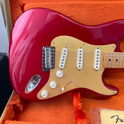 Fender Stratocaster masterbuilt 1958 NOS Yuriy Shishkov 2006 - Red image 5