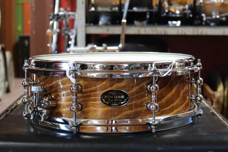 Tama Peter Erskine Signature Snare Drum 4.5x14" - Gloss Natural image 1