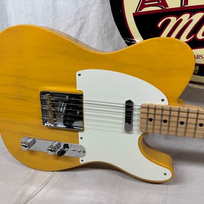 Fender USA Custom Shop Guitar Center 1952 Telecaster NOS Guitar with COA + Case 2024 - Butterscotch Blonde / Maple neck image 3