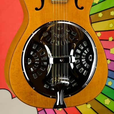 Epiphone Dobro Hound Dog Round Neck Resonator Guitar image 3