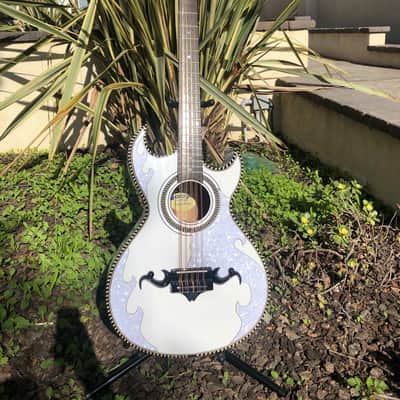 Pasaye Bajo Quinto White Double Cut Away 2019 image 2