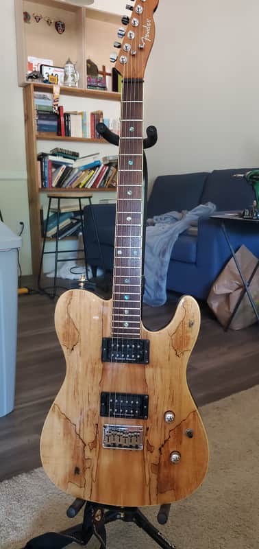 Fender Special Edition Custom Telecaster Spalted Maple HH 2008 - 2011 - Spalted Maple image 1