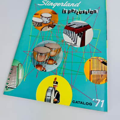 Slingerland Drum Catalog – “Slingerland Is Percussion” 1971