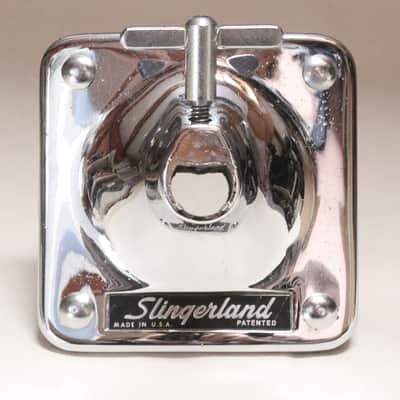 Slingerland Bass Drum Mount for Single or Double Tom Posts, Super Set-O-Matic, Logo Decal, 1970's / INSPECTED & TESTED image 2