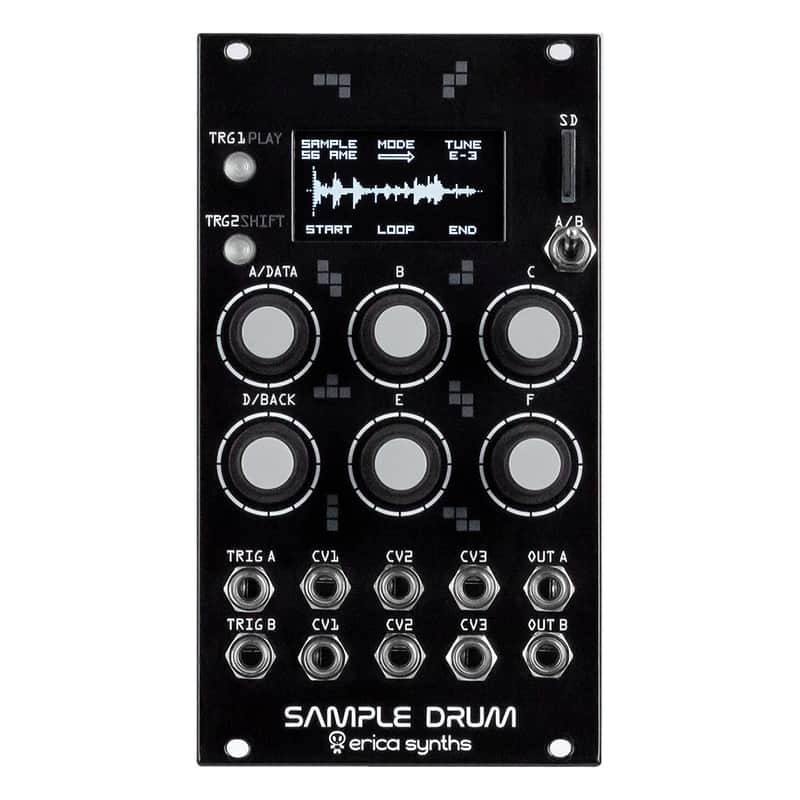 Erica Synths Sample Drum Eurorack Drum Module image 1