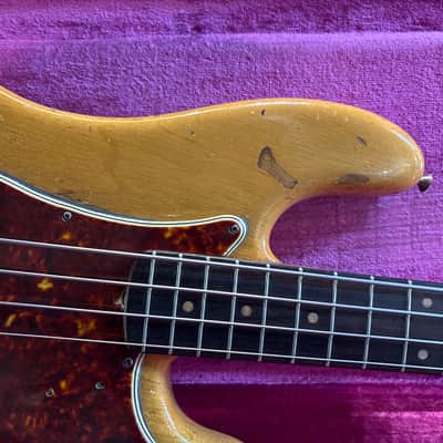 Fender Precision Bass Natural Refinish 1961 image 3