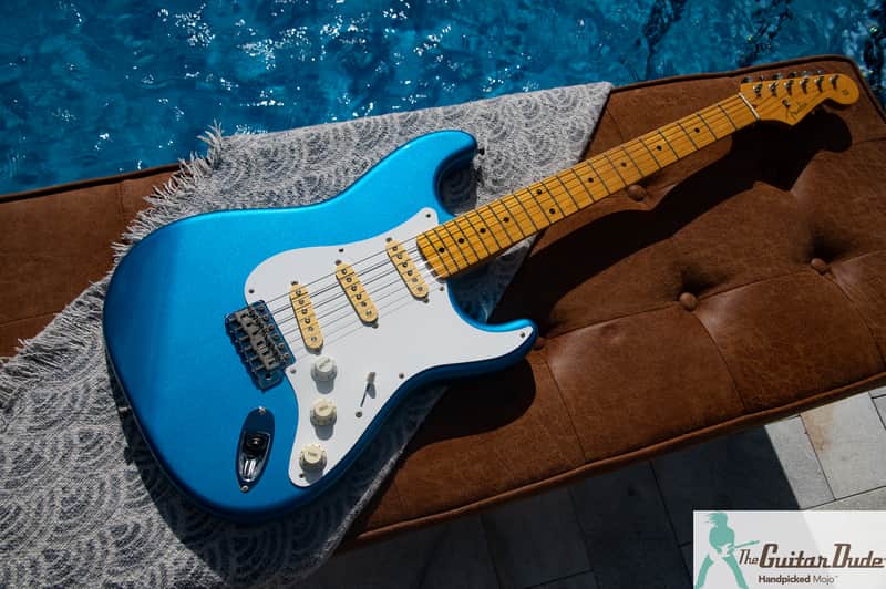 2010 Fender ST-57 Stratocaster Reissue MIJ -Limited Edition Lake Placid Blue Finish - Pro Set Up w Perfect Frets/Action/intonation! image 1