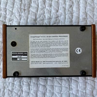 Moog Moogerfooger CP-251 Control Processor 2000 - Black image 2