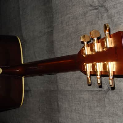 MADE IN 1978 MORRIS TF60 - ABSOLUTELY TERRIFIC MARTIN D45 STYLE ACOUSTIC GUITAR image 9