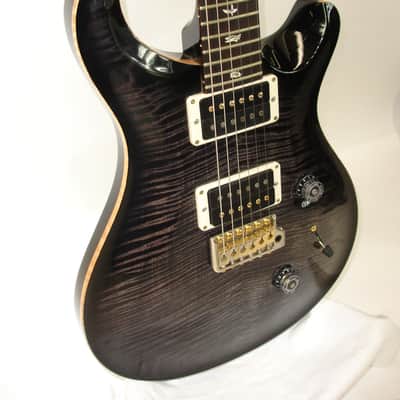 2019 PRS Custom 24 10-Top Electric Guitar, Charcoal Burst image 3