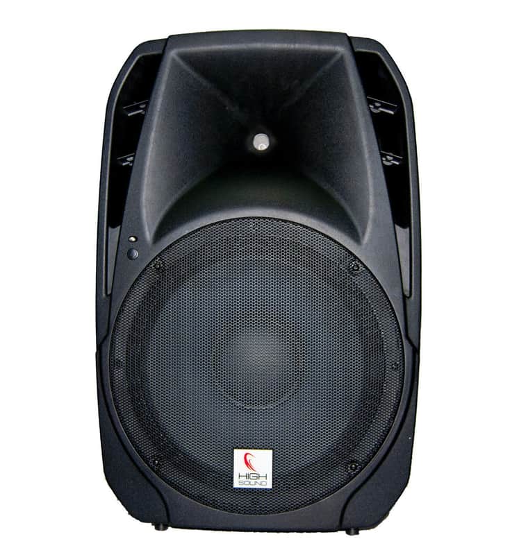 High Sound 12" 200w 3ch PA Bluetooth Remote Control FM Tuner image 1