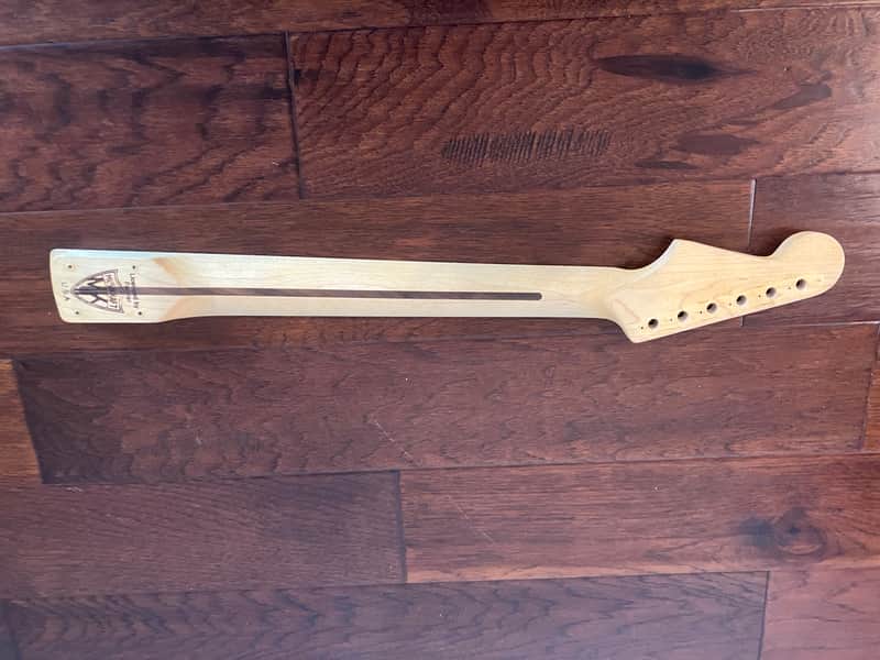 Musikraft Strat Neck Gibson scale. 2024 - Unfinished image 1