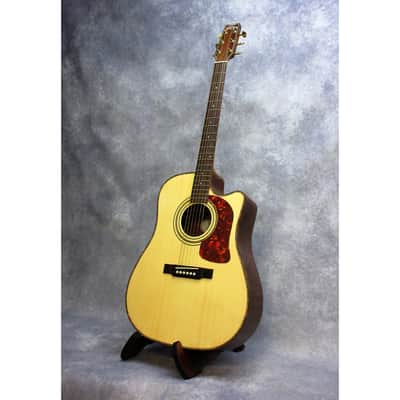 Washburn DK20CET Acoustic/Electric Guitar w/Gig Bag Natural image 2