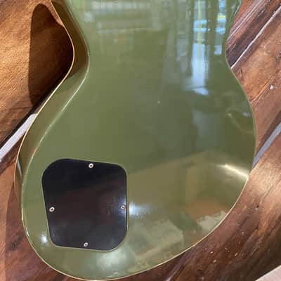 2015 Gibson Custom Shop R8 Les Paul Standard '58 Reissue VOS, Olive Drab image 10