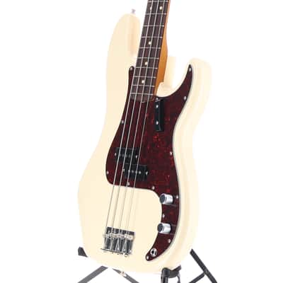 Fender Certified Pre-Owned Vintera II '60s Precision Bass, Rosewood Fingerboard, Olympic White (O11) (84410) image 4