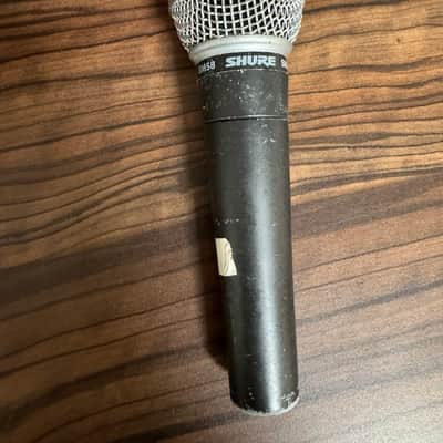 Shure SM58 Handheld Cardioid Dynamic Microphone 1984 - Present - Black image 2