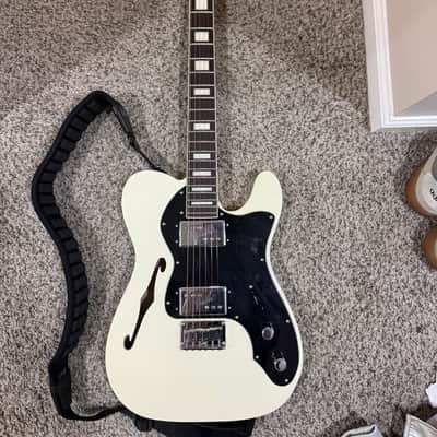 Custom Telecaster Thinline w/ Fender CuNiFe Wide Range Humbuckers image 1