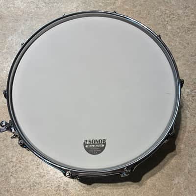 Sonor Kompressor 14x5.75 steel snare drum - Chrome image 4