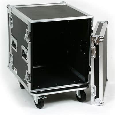OSP 12-Space ATA 12U Deep Amp Rack Flight Road Tour Case - RC12U-20 image 3