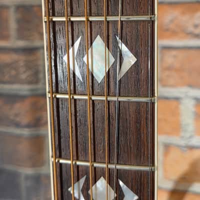 Gibson 2002 AJ Advanced Jumbo Vintage Sunburst w/ TLK HSC image 5
