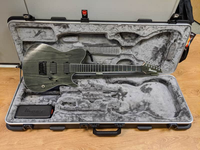 Ibanez Iron Label FRIX6FEAH 2019 Charcoal Stained Flat | Reverb Canada