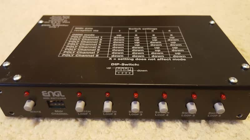 ENGL Z-11 MIDIスイッチャー ギターアンプ用 スイッチキャップ欠品 ENGL Z-11 MIDIスイッチャー ギターアンプ用 スイッチキャップ欠品