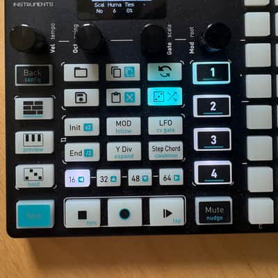 Oxi Instruments One MIDI / CV Sequencer 2023 - 2025 - Black image 2