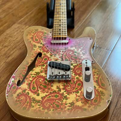 Fender Dale Wilson Custom Shop Thinline Telecaster Paisley Heavy Relic Masterbuilt CS image 23