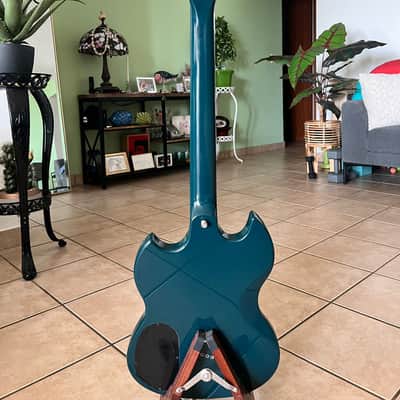 Guild Polara Blue Steel guitar w/ gig bag image 2