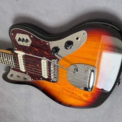 Squier Vintage Modified Jaguar with Rosewood Fretboard 2014 - 3-Color Sunburst image 15