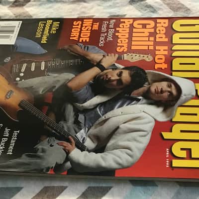 Guitar Player Magazine Back Issue April 1995: Red Hot Chili Peppers image 4