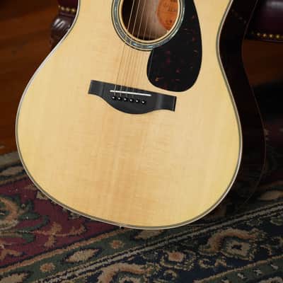 Yamaha LL16M ARE Engelmann/Mahogany Original Jumbo Acoustic Guitar w/ SRT Zero Impact Pickup #0645 image 2