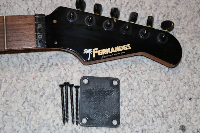 Vintage 1980s Fernandes 24 Fret Neck - Made in Japan - Gotoh Tuners - No Tariffs image 1