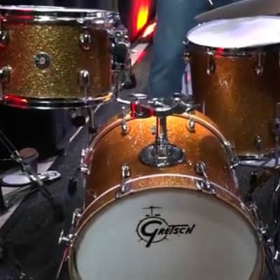 Gretsch Catalina Club 3 Piece Shell Pack (20/12/14) Bronze Sparkle image 4