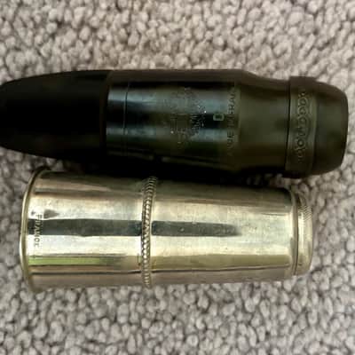 Vintage Selmer Alto “D” Mouthpiece Alto “D” - Black image 3