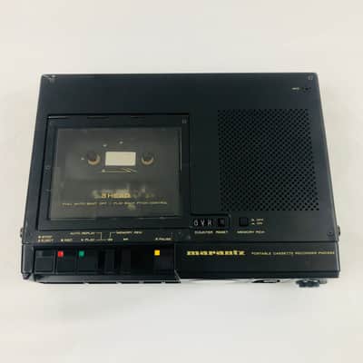 Marantz PMD-222 Portable Field Cassette Tape Recorder, Vintage 1980’s image 3