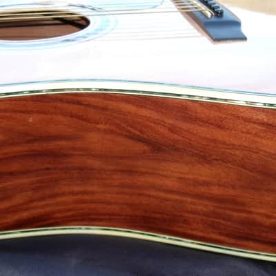1980 Yairi YW-600 Dreadnought Guitar New Jacaranda Natural+Vintage Hard Case image 17