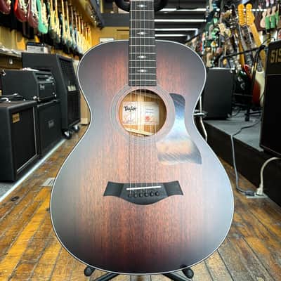 Taylor 322e 12-Fret All-Mahogany Acoustic-electric Guitar Shaded Edgeburst w/Hard Case image 1