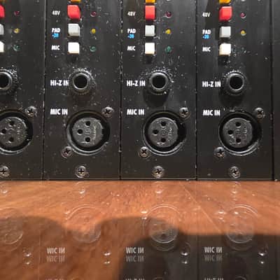 API 512c PACKAGE - 4 Channels of 500 Series Mic Preamp Modules in BAE Chassis w/ PSU image 3
