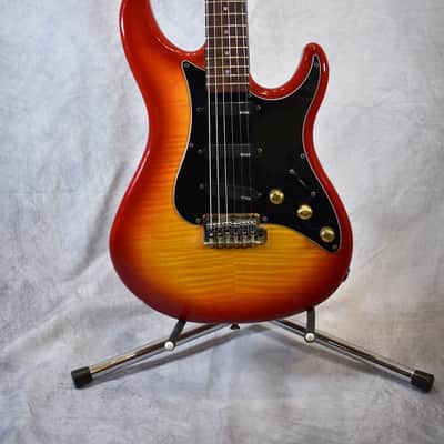 1987 Yamaha Session II SE903P MIJ - Cherry Sunburst, Active SSS, Mid Boost, Roller Nut image 3
