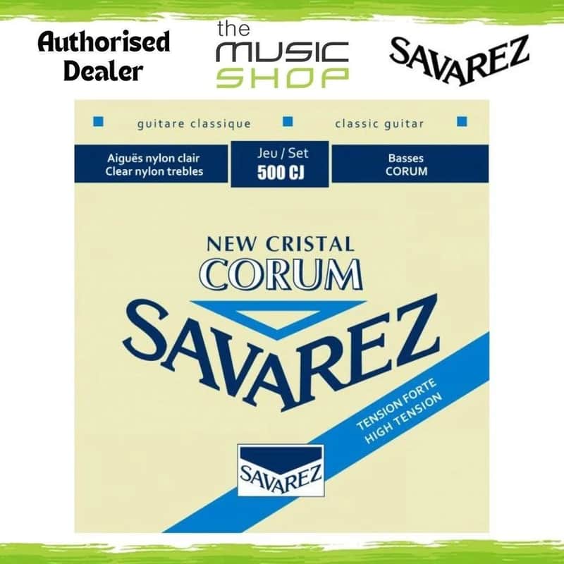 Savarez New Cristal Corum High Tension Classical Nylon Guitar Strings - 500CJ image 1