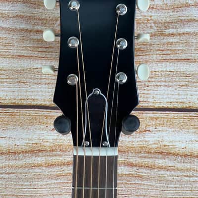 Epiphone Inspired by Gibson J-45 EC Acoustic-Electric Guitar - Aged Vintage Sunburst - copy image 5