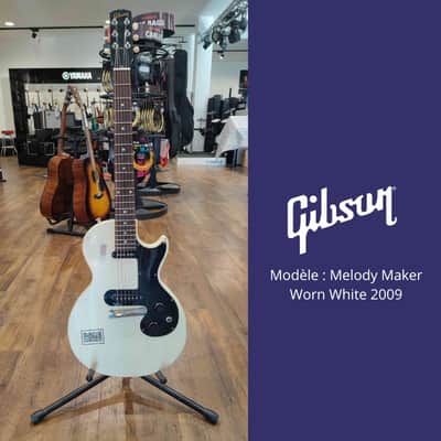 Gibson Guitare Electrique Melody Maker Worn White 2009 image 1