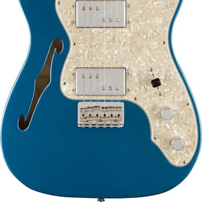 Fender American Vintage II 1972 Telecaster Electric Guitar Thinline Maple Fingerboard, Lake Placid Blue image 8
